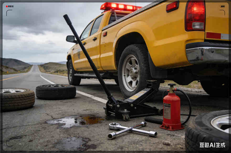 槐荫区爆胎道路救援-汽车换轮胎